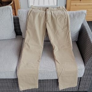 GAP Tan Chinos Classic Cotton Twill